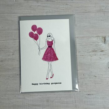 Birthday Pink Balloons