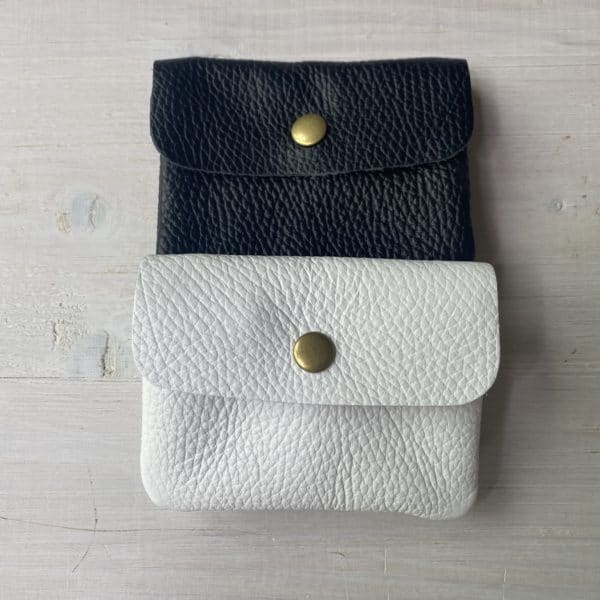 Leather Stud Purse