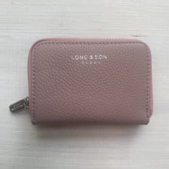 1 Zip Purse Natural - Rose Light Pink