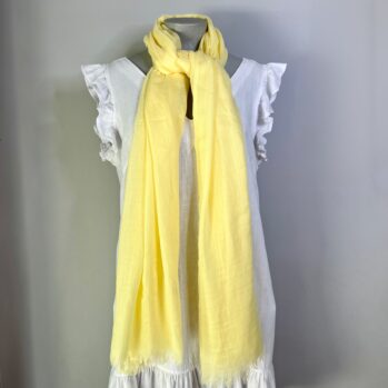 Plain Yellow Scarf