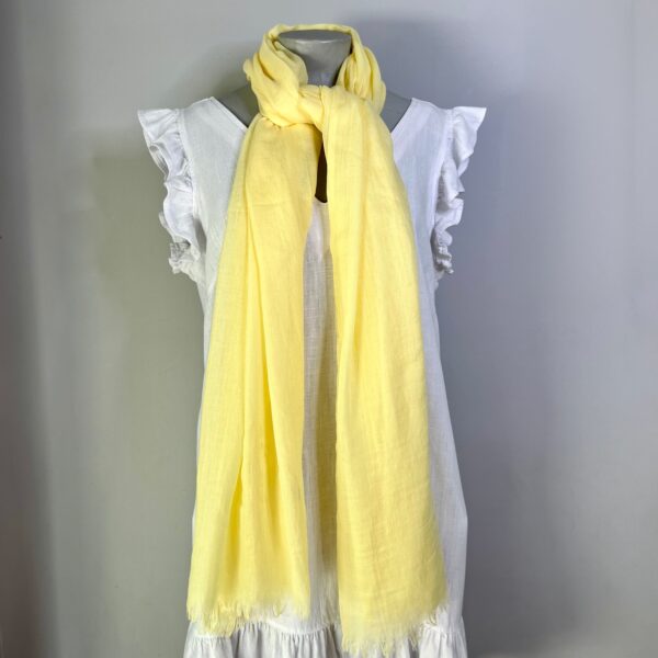 Plain Yellow Scarf