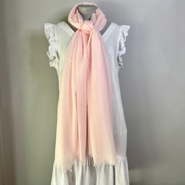 Plain Pink Scarf