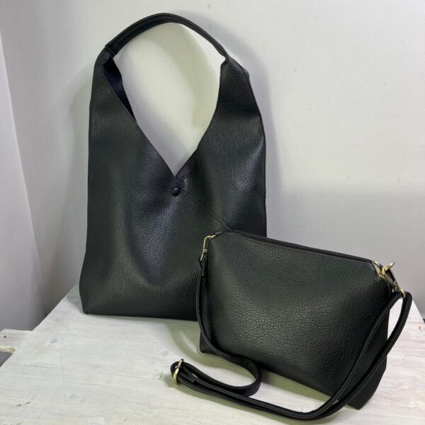 Black Tote Bag - Image 2