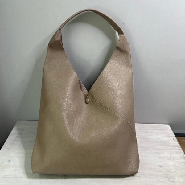 Taupe Tote Bag