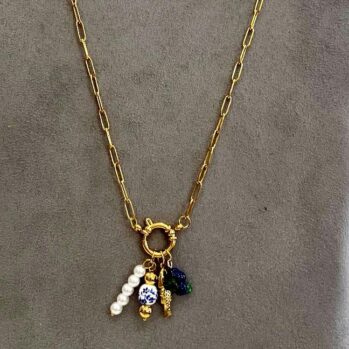 Waterproof Charm Gold Necklace