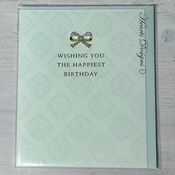 Wish You Birthday Charm Card
