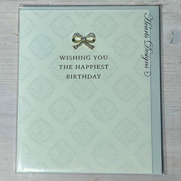 Wish You Birthday Charm Card