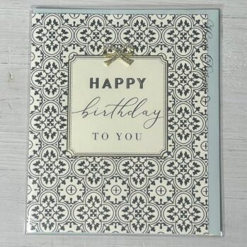 Happy Birthday Charm Card