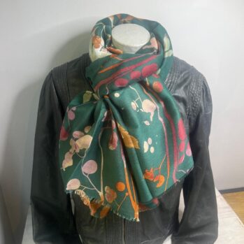 Green Leaves Scarf