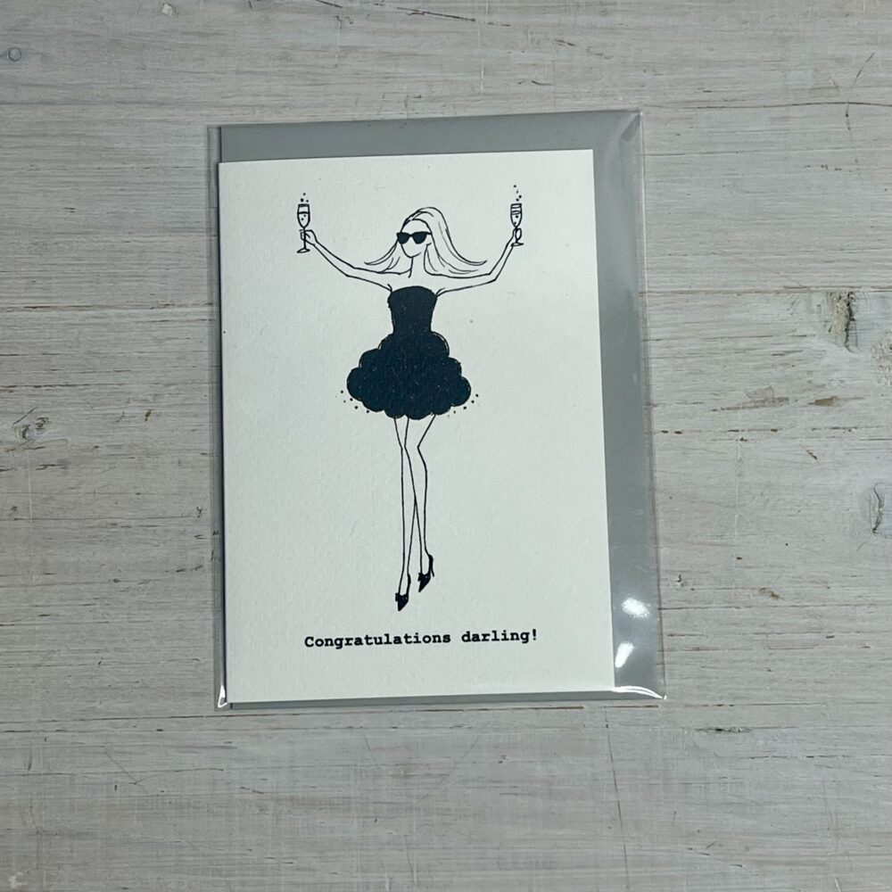 Congratulations Darling Card
