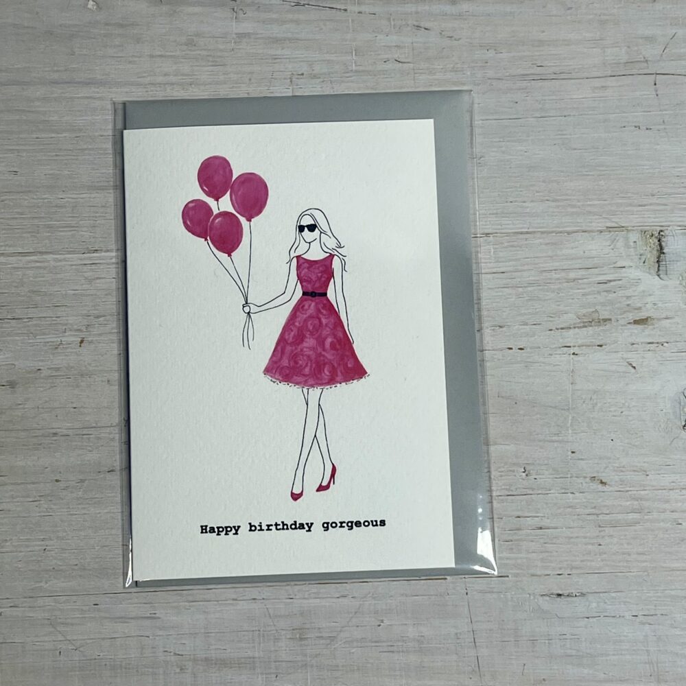 Birthday Pink Balloons