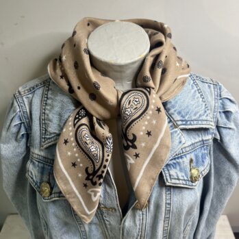 Taupe Neck Scarf